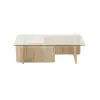  Hanah Home Coffee Table Travertine Escape - Travertine
