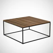  Hanah Home Coffee Table Walnut Poly - Walnut bútor