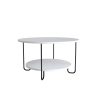  Hanah Home Coffee Table White Corro Coffee Table - White
