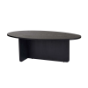  Hanah Home Coffee Table Wood Black Orba - Wood Black
