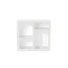  Hanah Home Console White Lessa - White