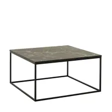  Hanah Home Dohányzóasztal Fekete Márvány Shp-980-Qq-1 bútor