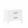 Hanah Home Éjjeliszekrény Fehér Kmd-1002-Dd-1