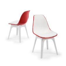 Hanah Home Eos White étkezőszék szett, 2 db bútor