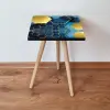  Hanah Home Lerakóasztal Navy Kék Arany Kék Shp160 - Sötétkék
