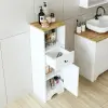  Hanah Home Matt Fehér Fürdőszoba Szekrény 2389