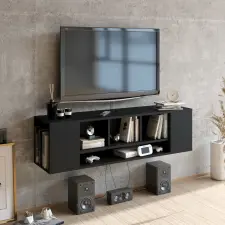  Hanah Home Paldi TV állvány - fekete bútor