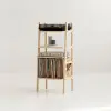  Hanah Home Record Player Stand Natural CPT4849-50