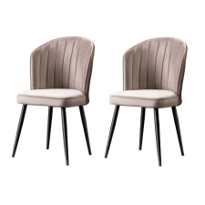 Hanah Home Rubi Cappuccino étkezőszék szett, 2 db, kávé bútor