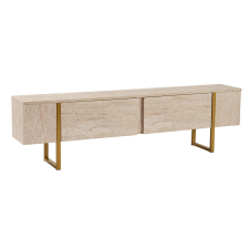 Hanah Home Serenity Travertine TV-állvány, bézs bútor