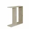  Hanah Home Side Table Travertine Lotus - Travertine