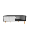  Hanah Home TV állvány Bendire White Mora - Bendire White