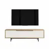  Hanah Home TV állvány Natúr fehér Boh1-Sw