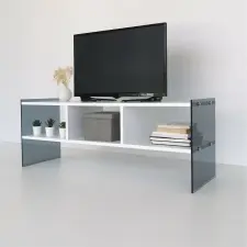  Hanah Home TV állvány, White Fume TV401 bútor