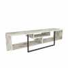  Hanah Home TV Stand Black White Asal 150 - Black, Ephesus