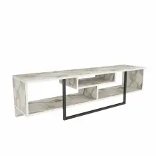  Hanah Home TV Stand Black White Asal 150 - Black, Ephesus bútor