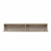  Hanah Home TV Stand Travertine Ligne 140 - Travertine
