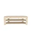  Hanah Home TV Stand Travertine Rita - Travertine