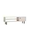  Hanah Home TV Stand White Avila - White