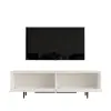  Hanah Home TV Stand White On1-W