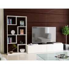  Hanah Home TV Unit White Bare - White bútor