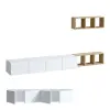  Hanah Home TV Unit White Oak Pıa