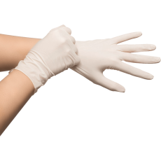 Handy 11120 Latex kesztyű M 10db