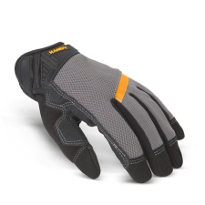Handy 11142XL PVC betétes munkavédelmi kesztyű érintőképernyős ujjbeggyel védőkesztyű