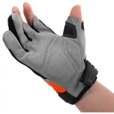 Handy 11143XL Munkavédelmi kesztyű habosított tenyér 3 nyitott ujj XL