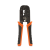 Handy Krimpelő, csupaszító és vágó fogó 6P (RJ11/12) 8P (RJ45)