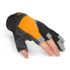 Handy Munkavédelmi kesztyű, habosított tenyér, 3 nyitott ujj, XL méret, 11143XL