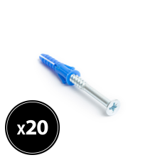Handy Tipli + csavar - 8 x 40 mm - 20 db / csomag barkácsolás, csiszolás, rögzítés