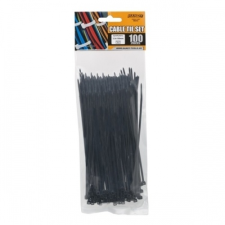 Handy Tools Vezeték kötegelő - 05413 (150x2,5mm, fekete, 100db-os) kábel és adapter