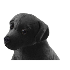 Hangos mentőkutya LABRADOR BLACK - Plus vad köztársasági játék 14 cm plüssfigura