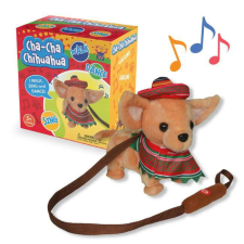 Hangos plüssjáték, Chihuahua kiskutya, Buddy&Barney plüssfigura