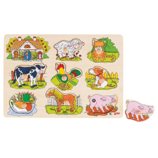 Hangos puzzle - vidéki barátok puzzle, kirakós