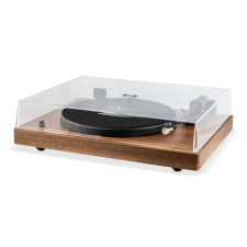  Hangszedő MM dobozzal és szíjhajtással Electromures EM 1023,  Doza AudioTechnica AT3600L,  színben lemezjátszó