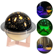  Hangulatos projektoros aromaterápiás párologtató éjszakai fény - 230 ml 230ml (BBV) éjjeli fény