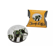 Hanipol Carmani Hűtőmágnes 3cm,fekete macskák hűtőmágnes