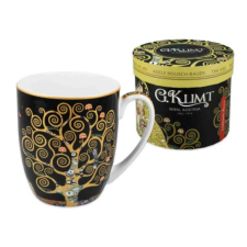 Hanipol Klimt: Életfa - Porcelán bögre - 400ml bögrék, csészék