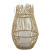 HANKO Mauritius Fringe Style napelemes lámpa, rattan