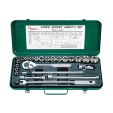 Hans Dugókulcs készlet 1/2" 24r.  5/16"-5/4" colos HANS 4624A dugókulcs