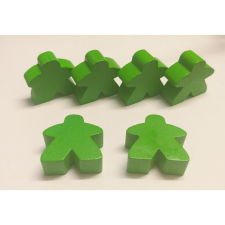 Hans im Glück Carcassonne Big-Meeple set világoszöld kiegészítő (19295182) (HIG19295182) társasjáték