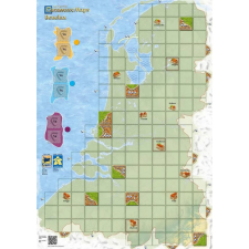Hans im Glück HANS IM GLÜCK Carcassonne térkép - Benelux államok társasjáték kiegészítő társasjáték