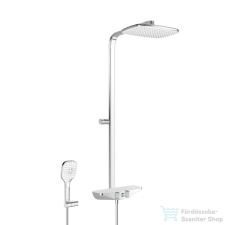 Hansa Hansaemotion Wellfit termosztátos,Bluetooth-os 6V zuhanyrendszer,króm/fehér 5865017282 csaptelep