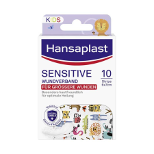  Hansaplast Sensitive Kids XL sebtapasz 10x gyógyászati segédeszköz