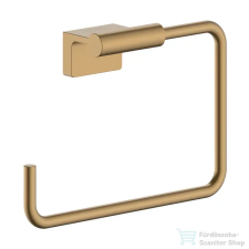Hansgrohe ADDSTORIS S törölközőtartó gyűrű, szálcsiszolt bronz 41784140 fürdőszoba kiegészítő