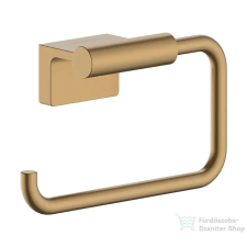 Hansgrohe ADDSTORIS S WC papír tartó, szálcsiszolt bronz 41788140 fürdőszoba kiegészítő