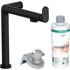 Hansgrohe Aqittura M91 Vízszűrős konyhai csaptelep 240, 1jet, indulókészlet matt fekete 76802670 csaptelep