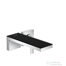 Hansgrohe AX MyEdition 2-lyukú mosdócsaptelep falsík alatti, fekete/króm 47060600 csaptelep